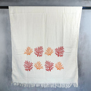 Muslin cloth , super soft dual layered fancy towels
