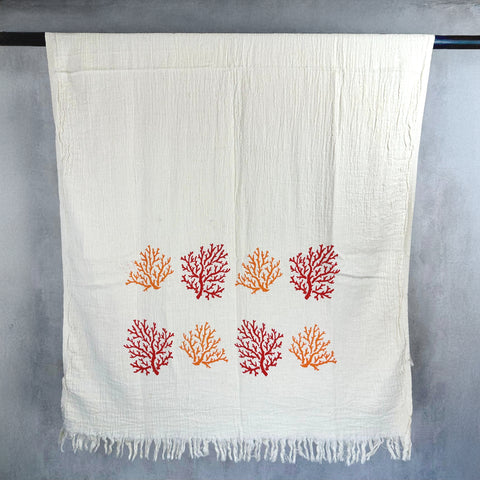 Muslin cloth , super soft dual layered fancy towels