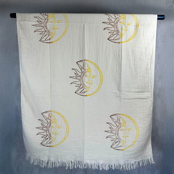 Muslin cloth , super soft dual layered fancy towels